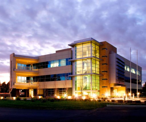 Downtown mall building